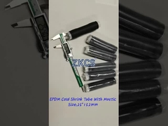 天候耐性 EPDM コールド・シュリンク・チューブ 電信産業におけるケーブル密封と保護用