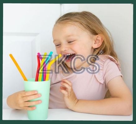 シリコンストロー – 食品グレード、再利用可能、あらゆる飲み心地に快適