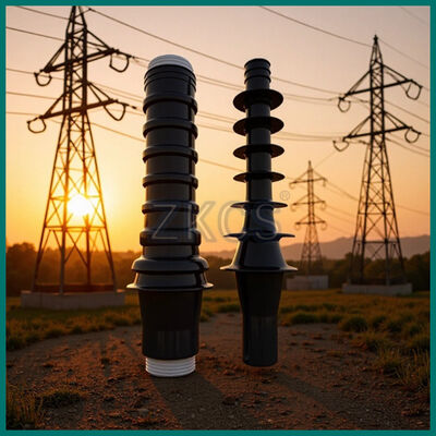 UV保護と高電圧耐性を持つ冷却縮小ケーブル終了