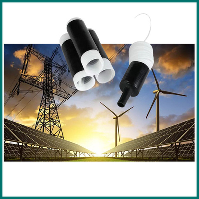 シリコン 1KV 冷凍縮小前伸縮チューブ 電源とワイヤ接続のための