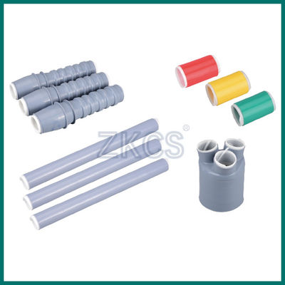 Muilt色のシリコーン ゴムRFのジャンパーの冷たい収縮ケーブルの付属品